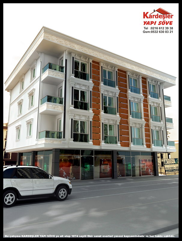 Kardeler Yap Sve - istanbul-2014-3d bina