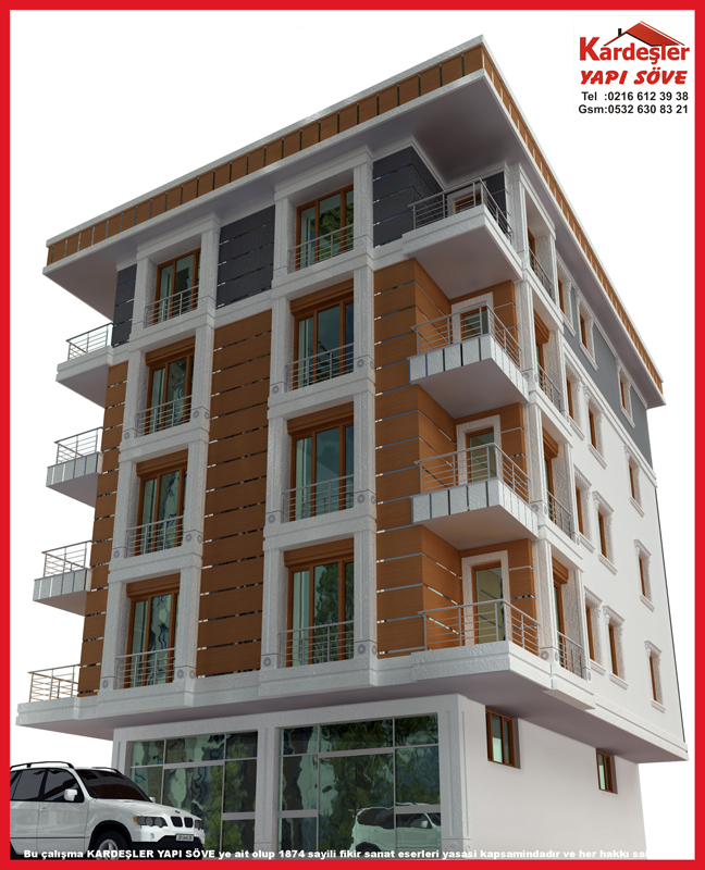 Kardeler Yap Sve - istanbul-2014-3D bina onizleme